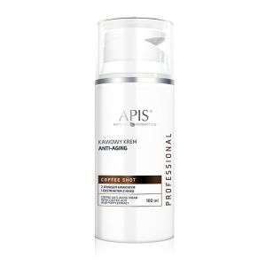 Apis Coffee Shot Kawowy krem Anti-Aging z kwasem kawowym i ekstraktem z maku 100ml - termin ważności 20/01/2027