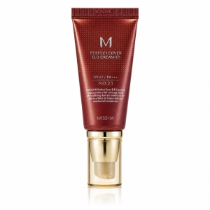 Missha M Perfect Cover BB Cream SPF42/PA+++ 23 Natural Beige - Kryjący krem BB do twarzy z filtrem SPF42 w odcieniu naturalnego beżu 50 ml