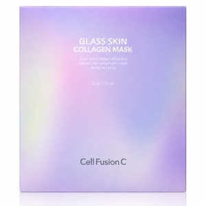 Cell Fusion C Glass Skin Collagen Mask - Wygładzająca maska kolagenowa z efektem glass skin 5x35 g 