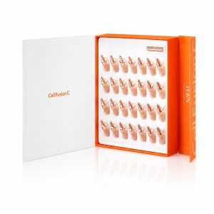 Cell Fusion C Salmon PDRN Ampoule - Kuracja poprawiająca elastyczność skóry 28x2 ml 