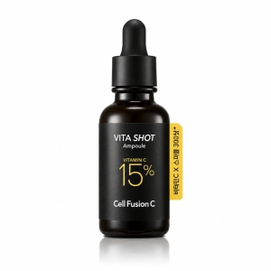 Cell Fusion C Toning C Vita Shot Ampoule - Rozjaśniające serum z 15% witaminą C i mikroigłami 20 g 