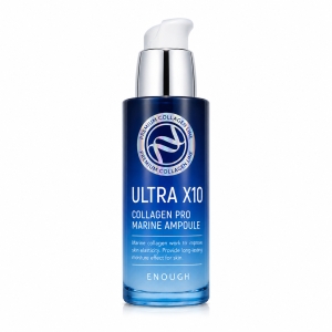 Enough Ultra X10 Collagen Pro Marine Ampoule - Nawilżające serum z kolagenem 30 ml