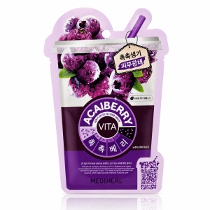 Mediheal Acaiberry Mask - Maska w płacie z tencelu rewitalizująca 1 szt
