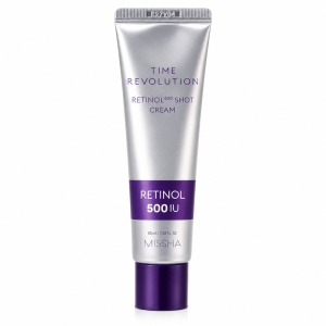 Missha Time Revolution Retinol 500 Shot Cream - Krem przeciwstarzeniowy do twarzy 60 ml 