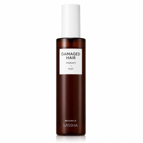 missha-damaged-hair-therapy-mist-200ml-brazowa-butelka-biale-tlo-odbicie-lustrzane.jpg