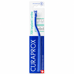 Curaprox CS 708 Implant Ortho Szczoteczka do czyszczenia aparatów ortodontycznych i implantów