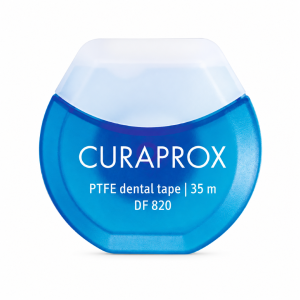 Curaprox DF 820 Taśma dentystyczna powleczona teflonem 35m