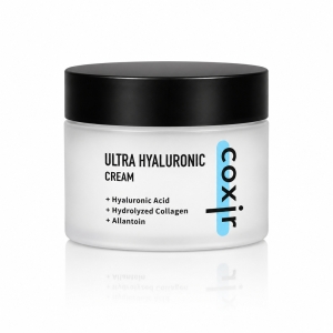 COXIR Ultra Hyaluronic Cream - Nawilżający krem do twarzy z kwasem hialuronowym 50 ml