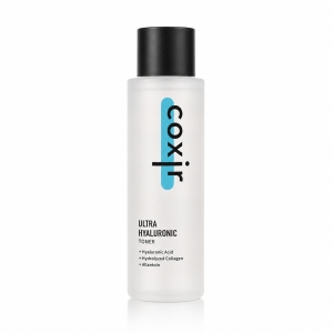 COXIR Ultra Hyaluronic Toner - Nawilżający tonik do twarzy z kwasem hialuronowym 150 ml