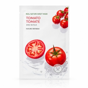 Nature Republic Real Nature Tomato Sheet Mask - Maska w płachcie Pomidor 1 szt