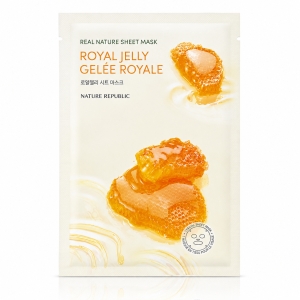 Nature Republic Real Nature Royal Jelly Sheet Mask - Maska w płachcie Mleczko Pszczele 1 szt