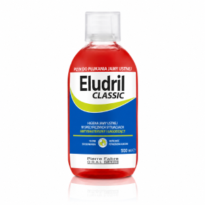 ELUDRIL CLASSIC Płyn do płukania jamy ustnej 500ml