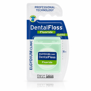 ELGYDIUM DENTAL FLOSS FLUORIDE Nić dentystyczna z fluorem 35m