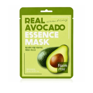 Farmstay Real Avocado Essence Mask - Maska z ekstraktem z awokado 1 szt.