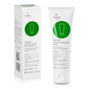 Venome Pure Skin Blemish Correction Cream - Krem korygujący niedoskonałości 50ml - uszkodzone opakowanie