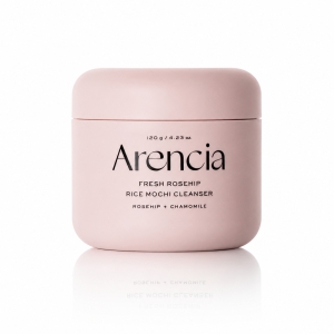 Arencia Rosehip Rice Mochi Cleanser - Pasta oczyszczająca o działaniu kojącym z ekstraktem z dzikiej róży i ryżem 120 g
