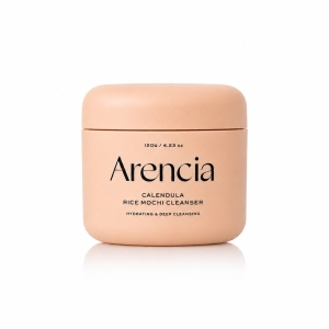 Arencia Calendula Rice Mochi Cleanser - Oczyszczająca pasta do mycia twarzy z ryżem 120 g