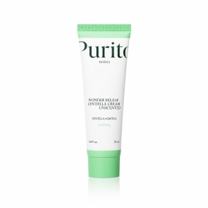 Purito Seoul Wonder Releaf Centella Cream Unscented - Bezzapachowy krem z ekstraktem z wąkroty azjatyckiej 50 ml