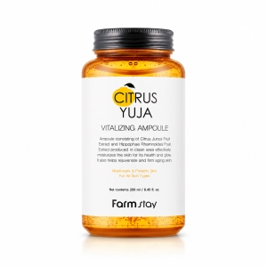 Farmstay Citrus Yuja Face Ampoule - Serum do twarzy rewitalizujące 250 ml 