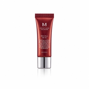 Missha M Perfect Cover BB Cream SPF42/PA+++ 25 Warm Beige - Kryjący krem BB do twarzy z filtrem 20 ml