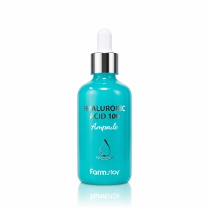 Farmstay Hyaluronic Acid 100 Ampoule - Serum do twarzy z kwasem hialuronowym 100 ml 