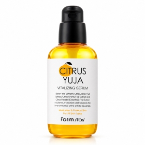 Farmstay Citrus Yuja Face Serum - Rewitalizujące serum do twarzy 100 ml