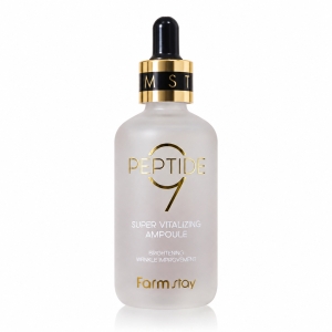 Farmstay Peptide9 Super Vitalizing Anti-Aging Ampoule - Serum do twarzy z peptydami 100 ml 