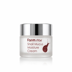 Farmstay Snail Mucus Moisture Cream - Nawilżający krem do twarzy z mucyną ślimaka 50 g 