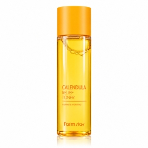 Farmstay Calendula Relief Toner - Łagodzący tonik do twarzy z nagietkiem 200 ml 