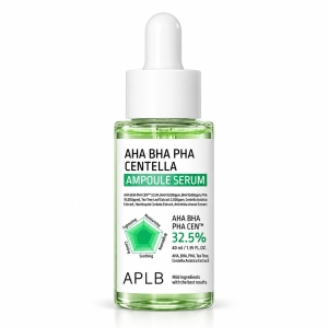 APLB AHA BHA PHA Centella Ampoule Serum - Serum z kompleksem kwasów i wąkrotką azjatycką 40 ml 