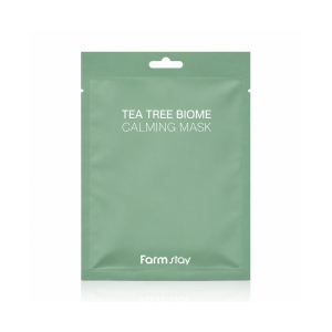 Farmstay Tea Tree Biome Calming Mask - Maseczka łagodząca z drzewem herbacianym 1 szt.