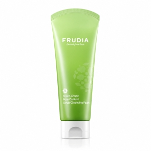 Frudia Green Grape Pore Control Scrub Cleansing Foam - Pianka do mycia twarzy zwężająca pory 120 g