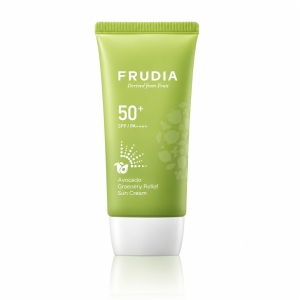 Frudia Sun Avocado Greenery Relief Protective Moisturizing Cream - Łagodzący krem ochronny do twarzy z awokado 50 g
