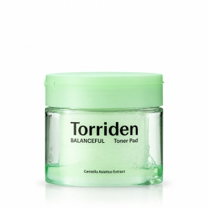 Torriden Balanceful Cica Toner Pad - Łagodzące płatki tonizujące 60 szt.