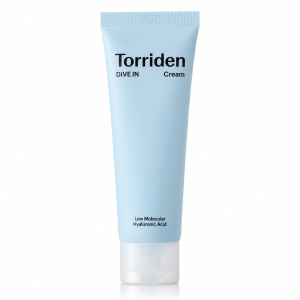 Torriden Dive-In Low Molecule Hyaluronic Acid Cream - Krem nawilżający z niskocząsteczkowym kwasem hialuronowym 80 ml