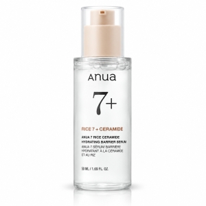 Anua Rice 7 Ceramide Hydrating Barrier Serum - Ryżowe serum rozjaśniające 50 ml
