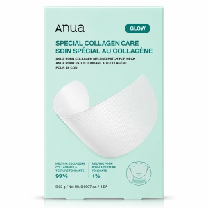 Anua PDRN Collagen Melting Patch For Neck - kolagenowa rozpuszczalna maska na szyję o działaniu ujędniającym 4szt.