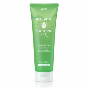 Prreti Real Aloe Soothing Gel - Aloesowy żel kojący do twarzy i ciała 250 g