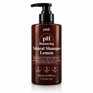 Prreti pH Balancing Natural Shampoo Lemon - Szampon do włosów zniszczonych 500 ml 