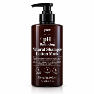 Prreti pH Balancing Natural Shampoo Cotton Musk - Szampon do włosów zniszczonych 500 ml