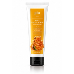 plu Soft Facial Scrub Honey and Sugar - Delikatny peeling do twarzy z miodem i cukrem 100 g