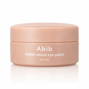 Abib PDRN Retinal Eye Patch Glow Jelly - Hydrożelowe płatki pod oczy z PDRN i retinalem 60 szt. 