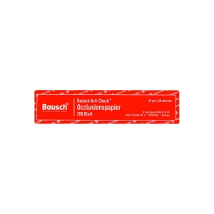 Kalka Bausch BK 10 czerwona 40 µ - 200 szt. 
