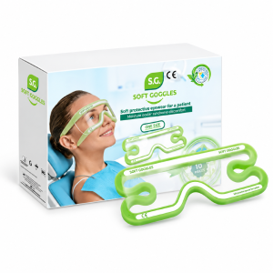 Okulary ochronne dla pacjenta SOFT GOGGLES Cerkamed 10 szt.