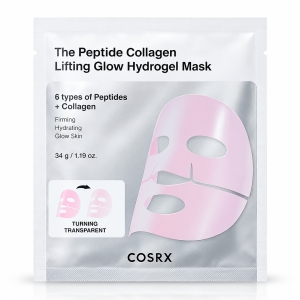 Cosrx Peptide Collagen Glow Hydrogel Mask - Hydrożelowa maska z kolagenem i peptydami 1 szt