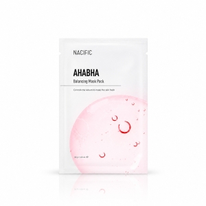 Nacific Ahabha Balancing Mask - Wygładzająca maska w płachcie z kwasami AHA BHA 1 szt.