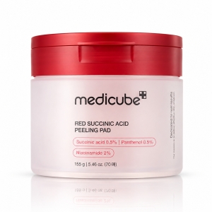 Medicube Red Succinic Acid Peeling Pad - Złuszczające płatki do twarzy 70 szt.