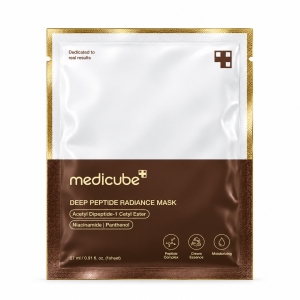 Medicube Deep Peptide Radiance Mask - Rozświetlająca maska w płachcie do twarzy z peptydami 1 szt.