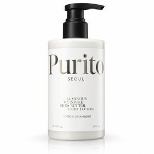 Purito Seoul Luminous Moisture Shea Butter Body Lotion Cotton Dreamlight - Nawilżający balsam do ciała z masłem shea 300 ml