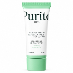 Purito Wonder Releaf Centella Daily Sun Lotion SPF 50+ PA++++ - Ultralekki krem przeciwsłoneczny 60 ml